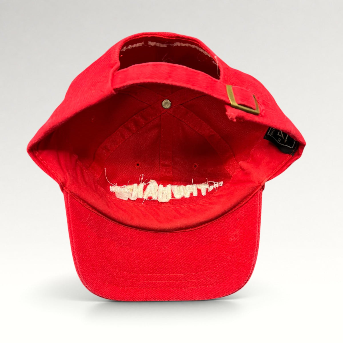 The Truman Show 1998 Movie Promo Red Strapback Hat, photo 7