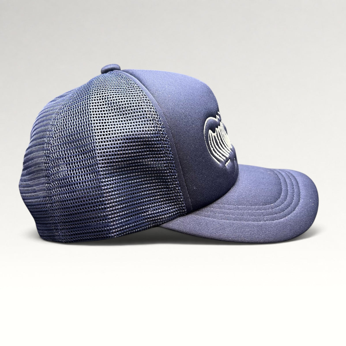 Magic Mind Modern Blue Wave Trucker Snapback Hat, photo 5