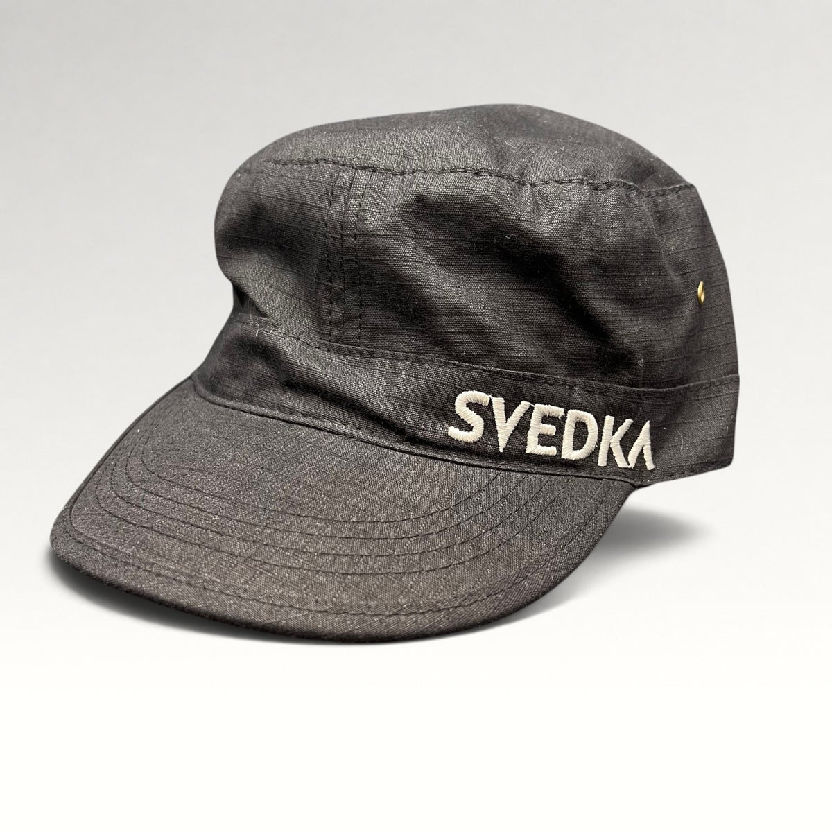 Svedka Vodka 2000s Charcoal Cadet Hat, photo 3