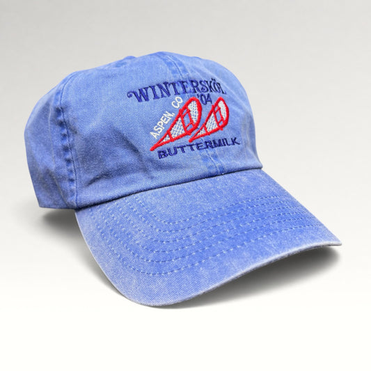 Wintersköl Aspen Buttermilk 2004 Blue Strapback Hat, photo 2