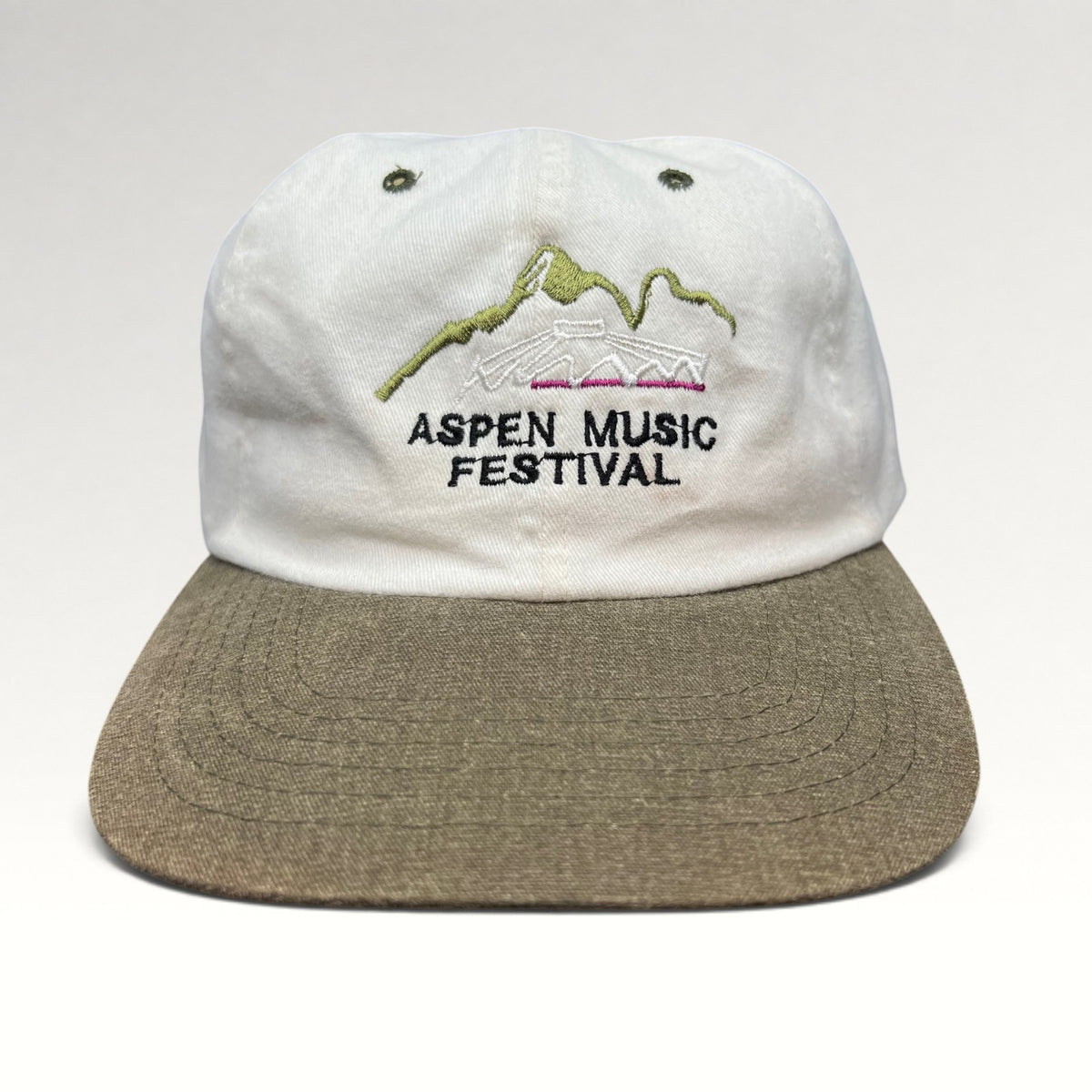 Aspen Music Festival 2000s Two-Tone Strapback Hat, photo 1