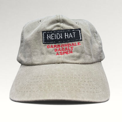 Heidi Hat Carbondale Basalt Aspen Strapback Hat, photo 1