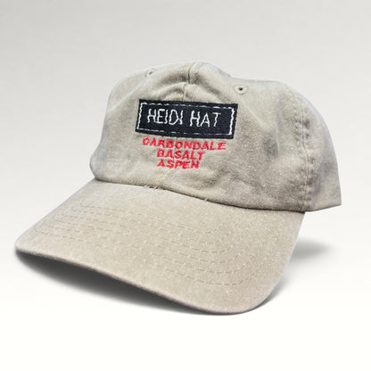 Heidi Hat Carbondale Basalt Aspen Strapback Hat, photo 3