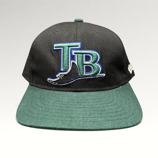 Tampa Bay Devil Rays New Era 2000s Strapback Hat, photo 1