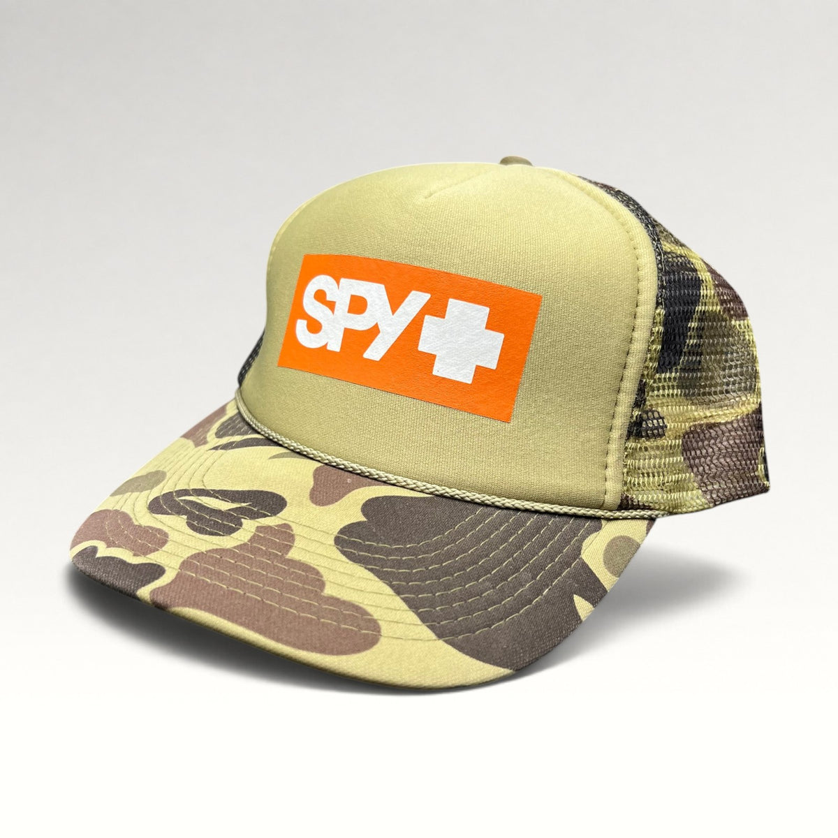 SPY Camo OTTO 2000s Rope Trucker Hat, photo 3