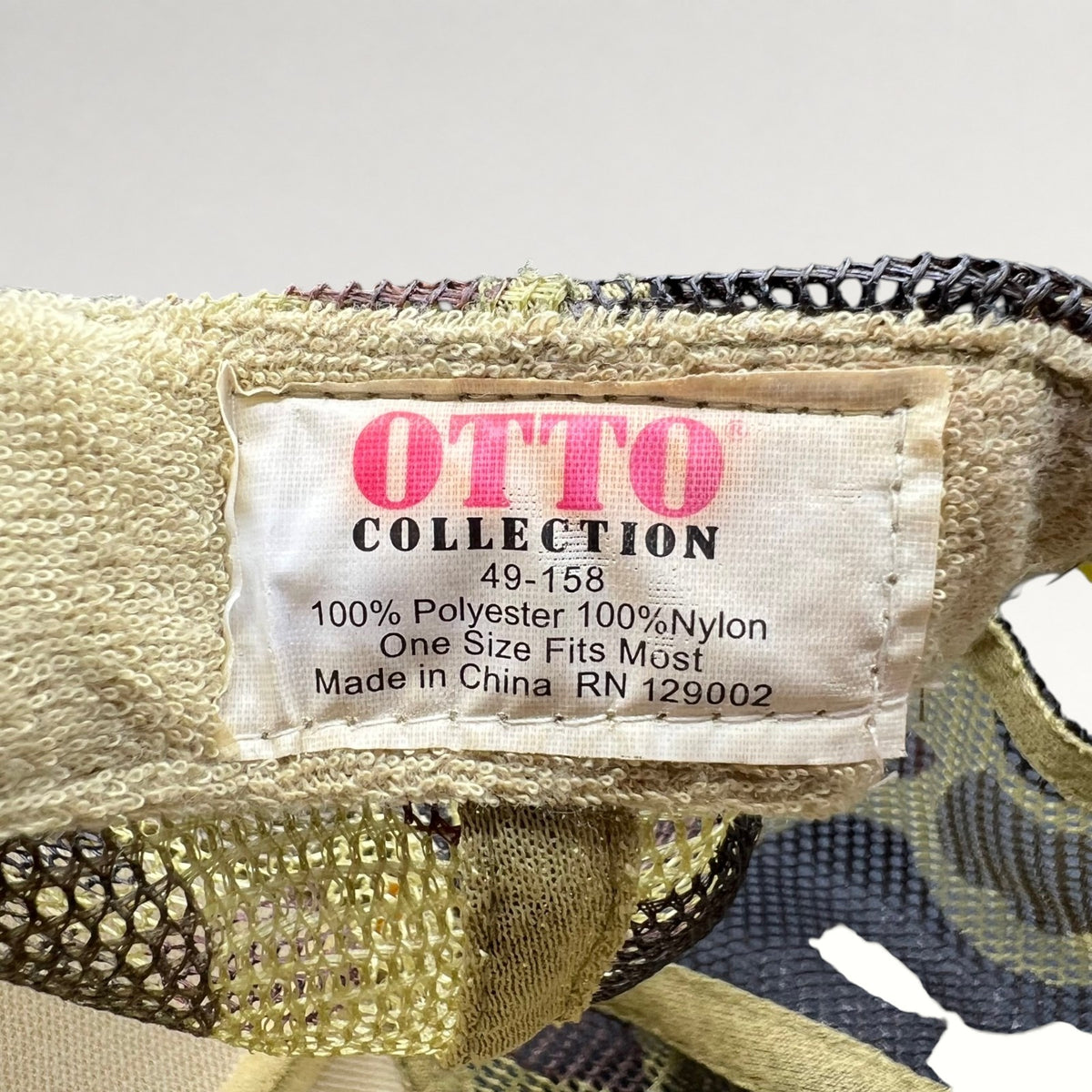 SPY Camo OTTO 2000s Rope Trucker Hat, photo 7