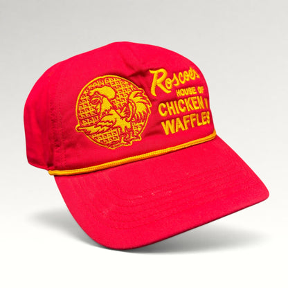 Roscoe's Chicken and Waffles American Roadtrip 2000s Rope Snapback Hat, photo 2