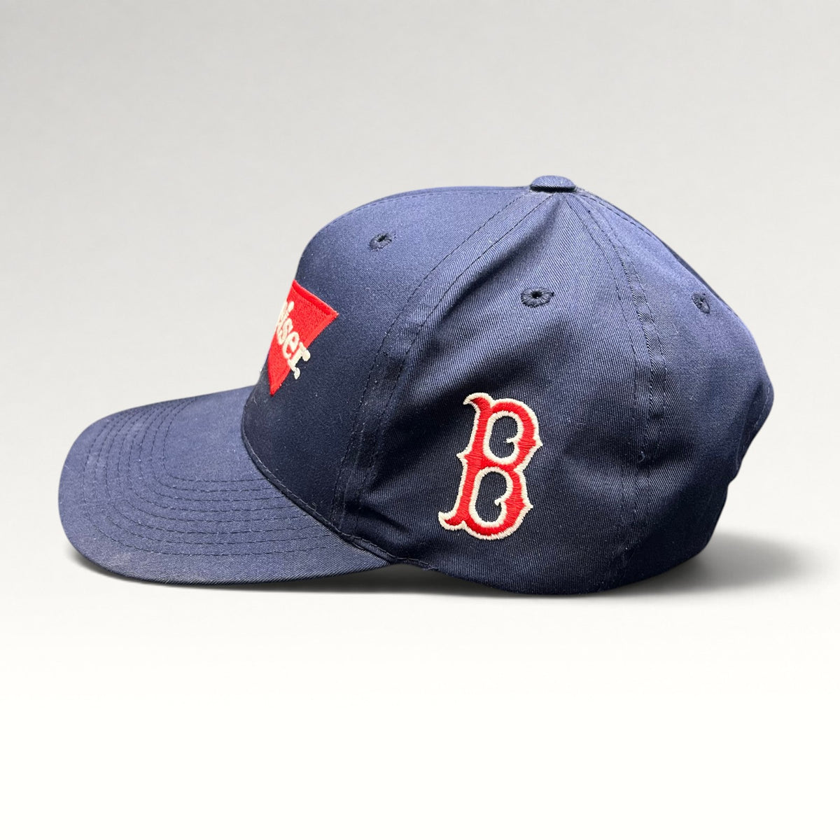 Budweiser Boston Red Sox Outdoor Cap 2000s Snapback Hat, photo 4