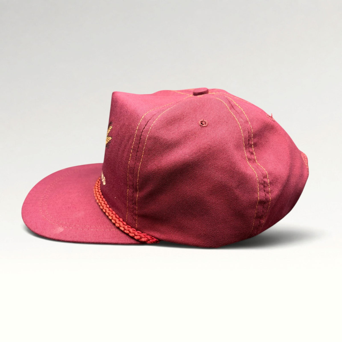 Desert Springs Imperial Vintage 90s Rope Front Strapback Hat, photo 4