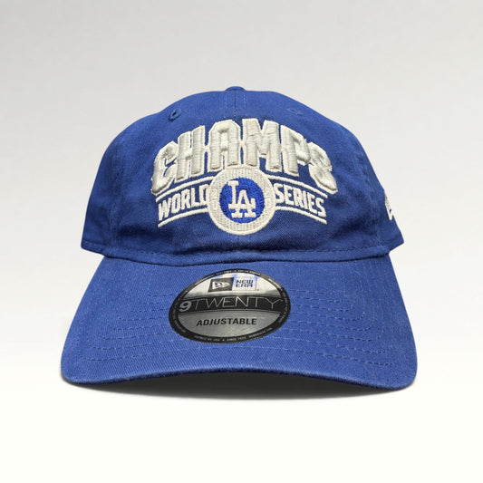 Los Angeles Dodgers World Series Champs New Era 9TWENTY Strapback Hat, photo 1