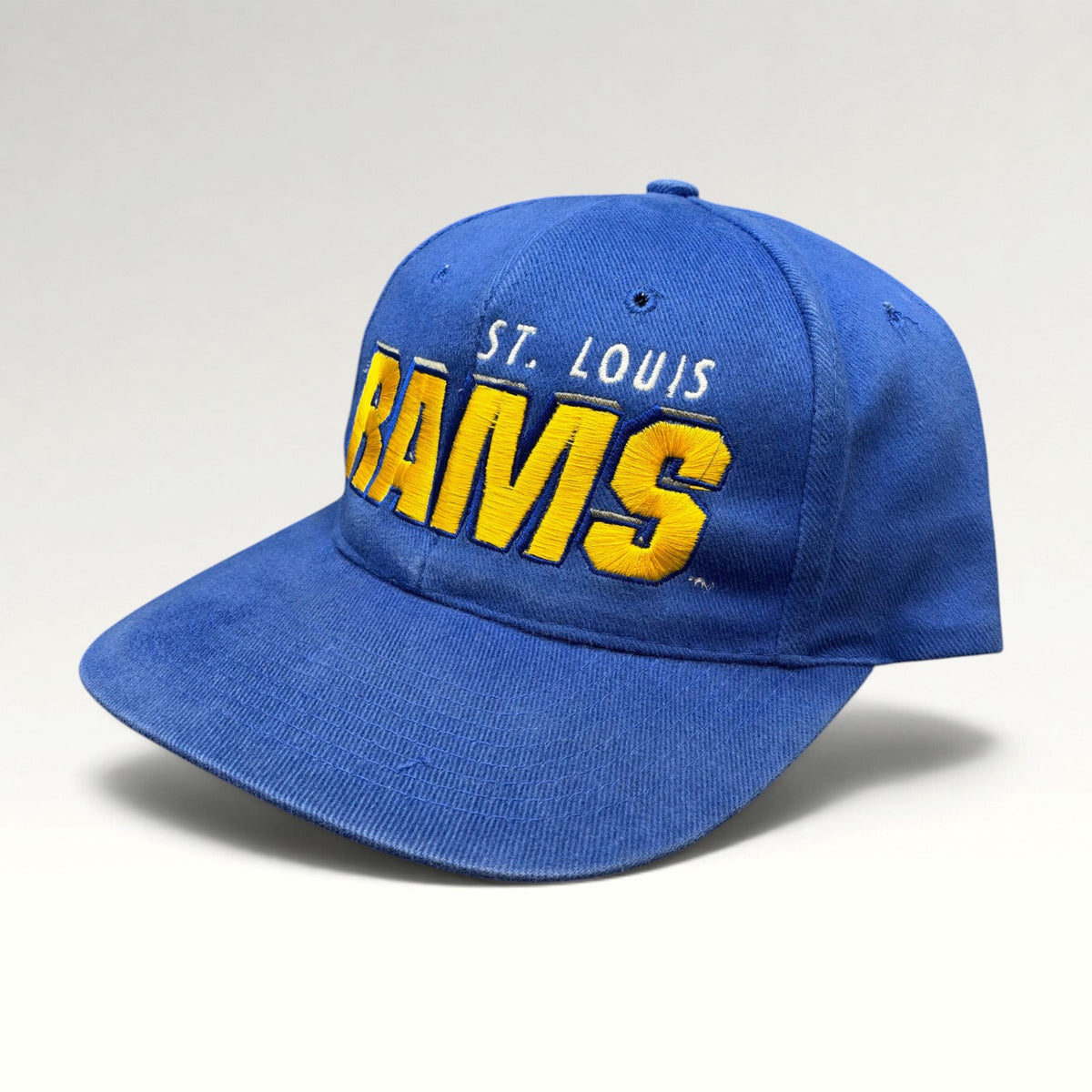 St. Louis Rams Nissin 1990s Snapback Hat, photo 3