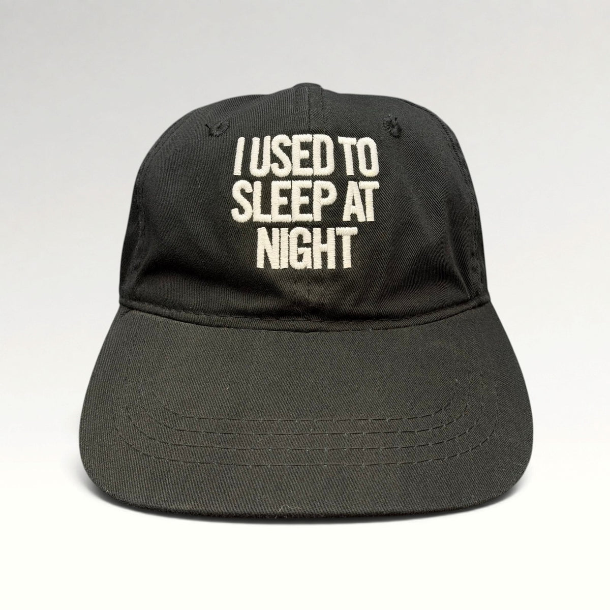 EDC Marquee Sky Deck I Used to Sleep at Night Modern Strapback Hat, photo 1
