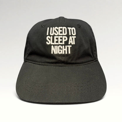 EDC Marquee Sky Deck I Used to Sleep at Night Modern Strapback Hat, photo 1