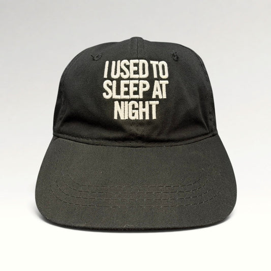 EDC Marquee Sky Deck I Used to Sleep at Night Modern Strapback Hat, photo 1