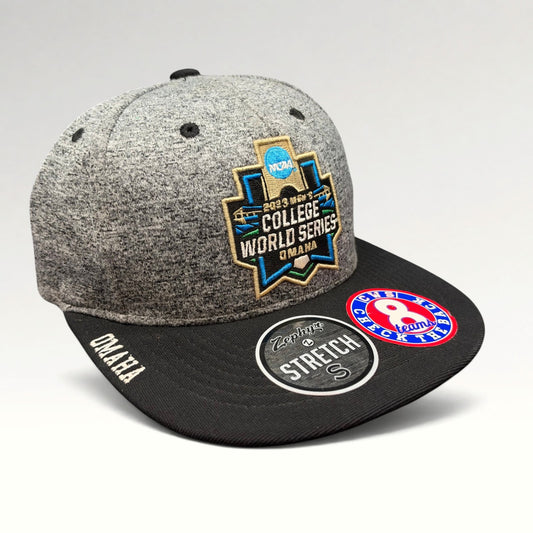 College World Series NCAA Zephyr 2023 Stretch-Fit Hat Size S, photo 2
