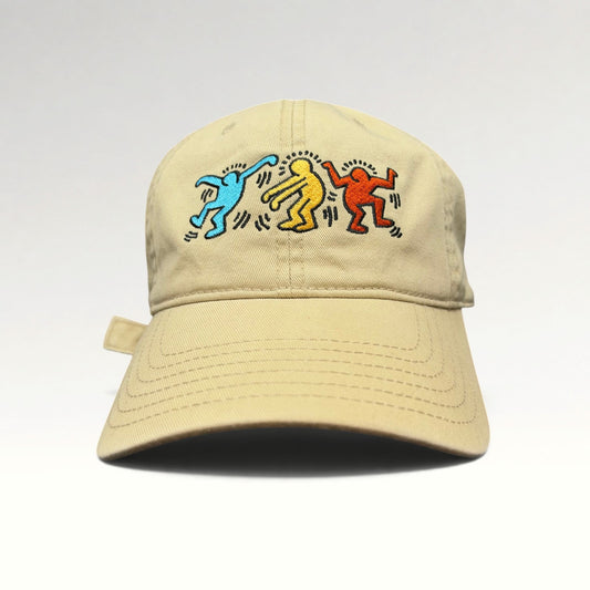 Keith Haring Dancing Figures Modern Strapback Hat, photo 1