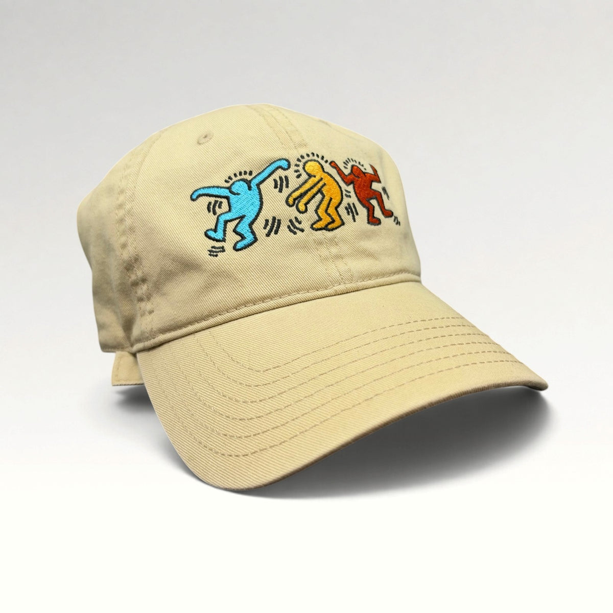 Keith Haring Dancing Figures Modern Strapback Hat, photo 2