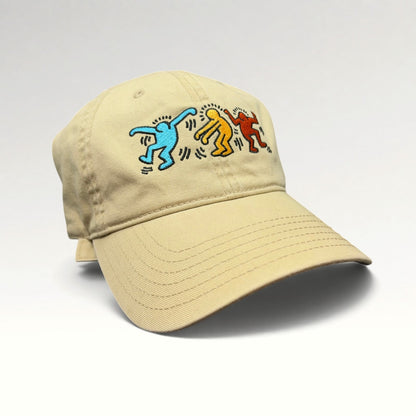 Keith Haring Dancing Figures Modern Strapback Hat, photo 2