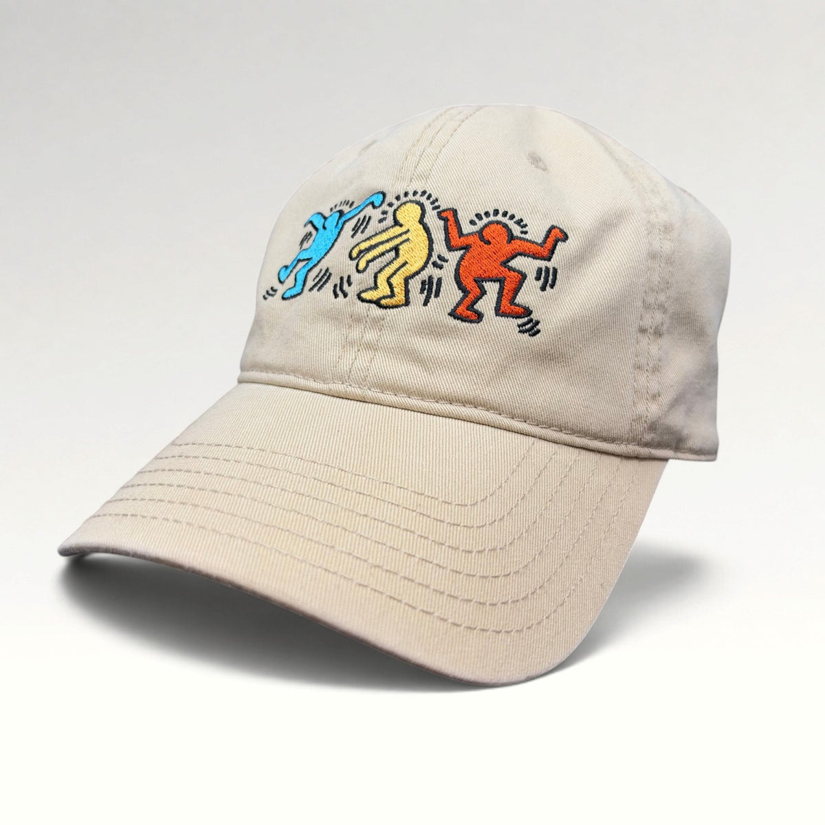 Keith Haring Dancing Figures Modern Strapback Hat, photo 3