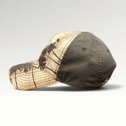 Corona Extra 2009 Palm Tree Plaid Strapback Hat, photo 4