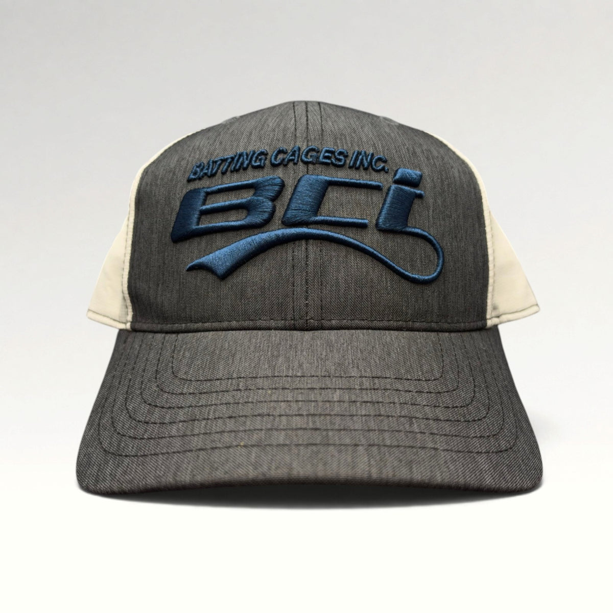 Batting Cages Incorporated hat, front view