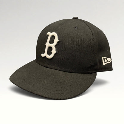 Boston Red Sox New Era 59FIFTY Fitted Hat Size 7 3/8 photo 3