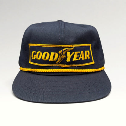 Goodyear Racing 1990s Rope Front Snapback Hat photo 1