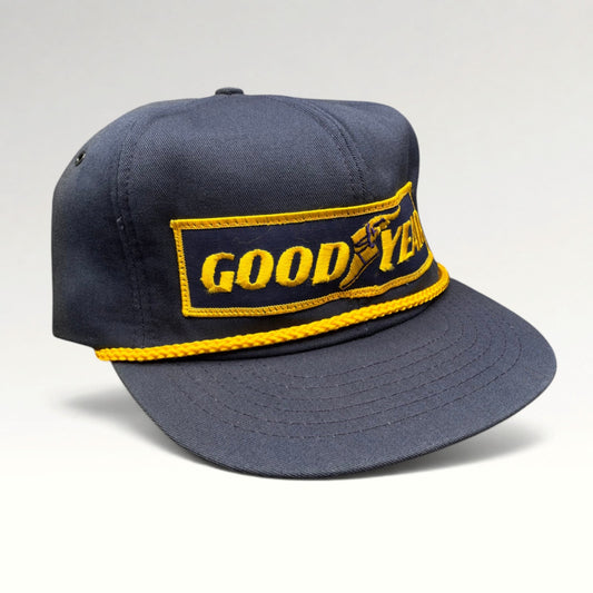 Goodyear Racing 1990s Rope Front Snapback Hat photo 2