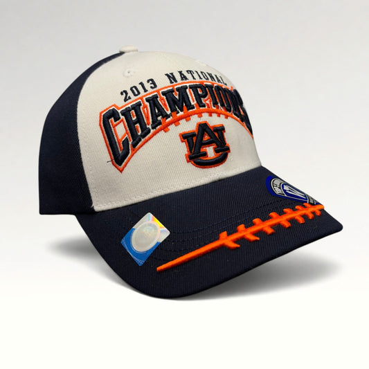 Auburn Tigers 2013 National Champions Top of the World Strapback Hat photo 2