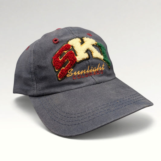 Ski Sunlight Colorado 1990s Strapback Hat photo 2