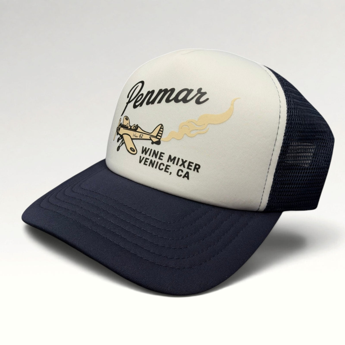 Penmar Wine Mixer Venice CA Trucker Hat, photo 3