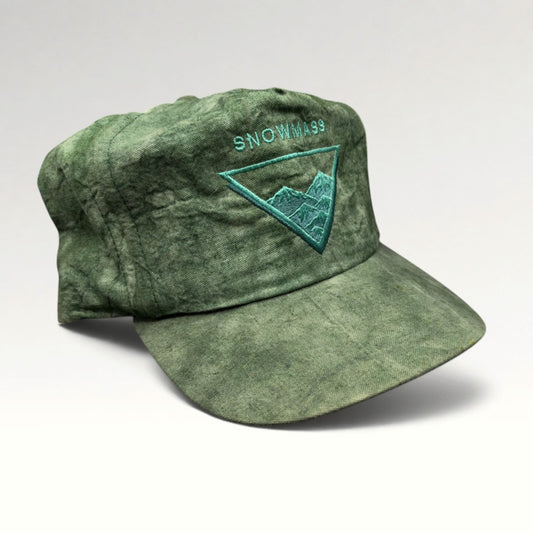 Snowmass Aspen Ski 1990s Strapback Hat, photo 2