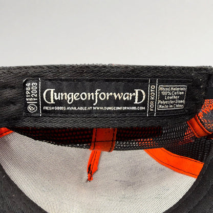 Dungeon Forward Words to Live By Abundance x Stealth Black Trucker Hat, photo 7