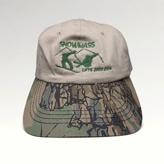 Snowmass Ski Lifts Luna Pier 2004 Strapback Hat photo 1
