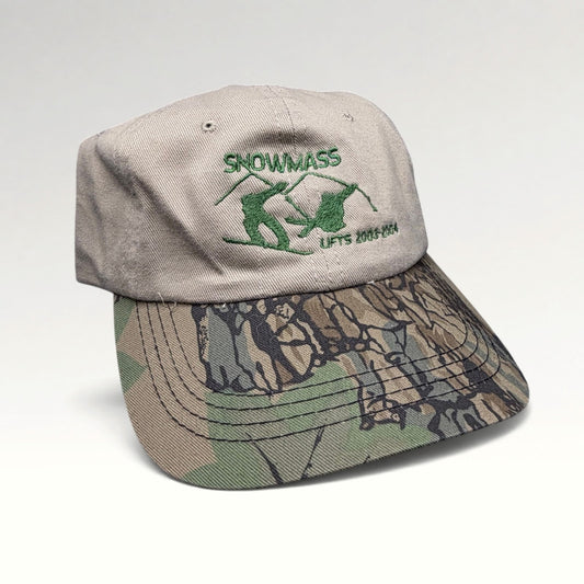 Snowmass Ski Lifts Luna Pier 2004 Strapback Hat photo 2