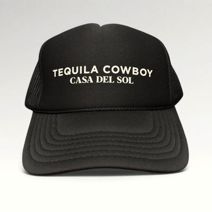 Tequila Cowboy Casa Del Sol OTTO Modern Trucker Hat photo 1