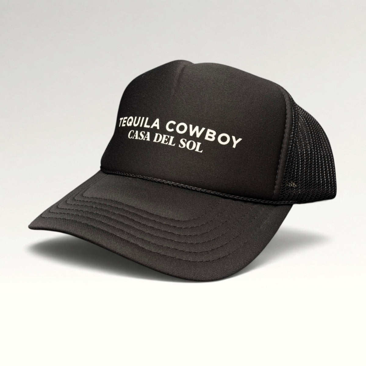Tequila Cowboy Casa Del Sol OTTO Modern Trucker Hat photo 3