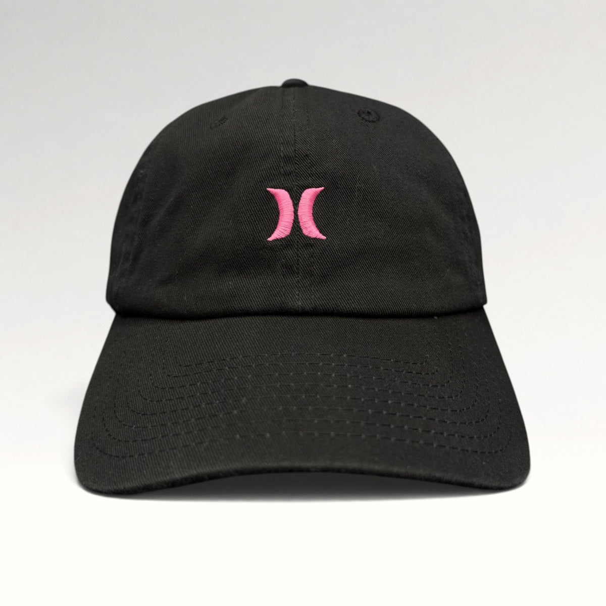 Hurley Classic Pink Logo Snapback Hat photo 1