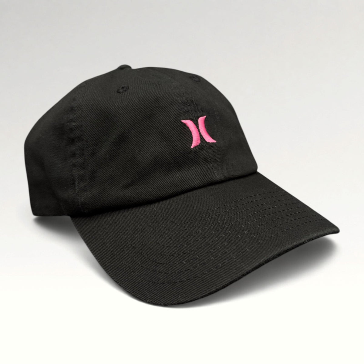 Hurley Classic Pink Logo Snapback Hat photo 2