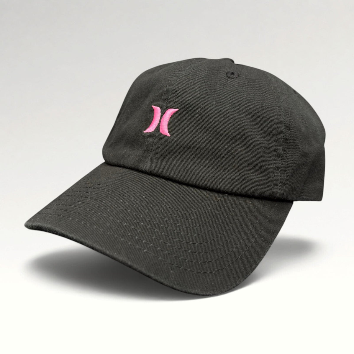 Hurley Classic Pink Logo Snapback Hat photo 3