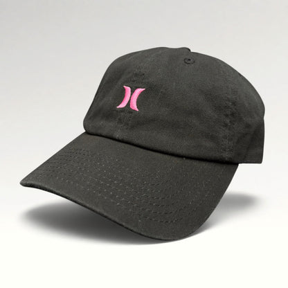 Hurley Classic Pink Logo Snapback Hat photo 3
