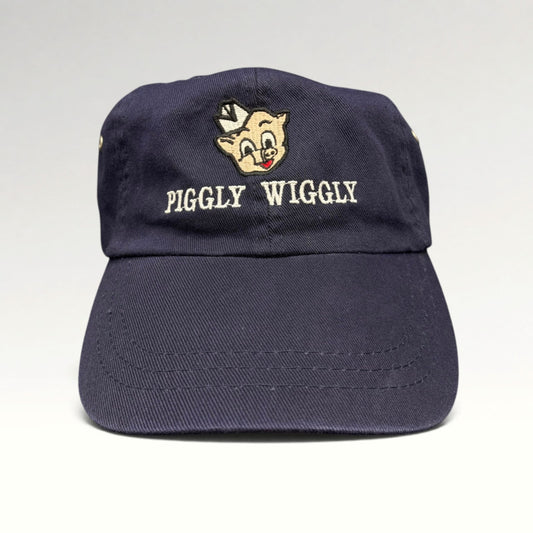 Piggly Wiggly Head Shot by KC Caps 1990s Strapback Hat photo 1