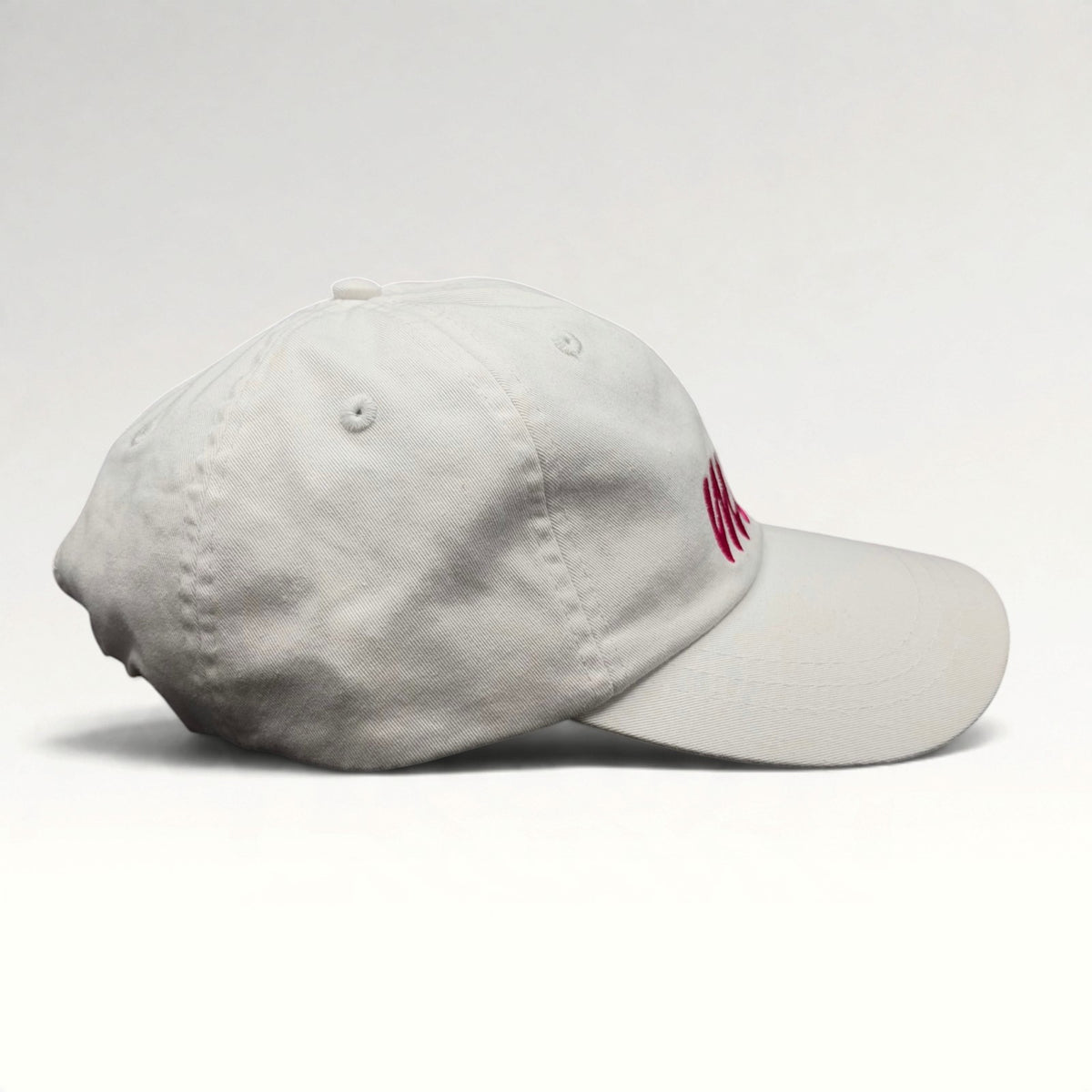 Milk Bar Adams White Pink Strapback Hat photo 5
