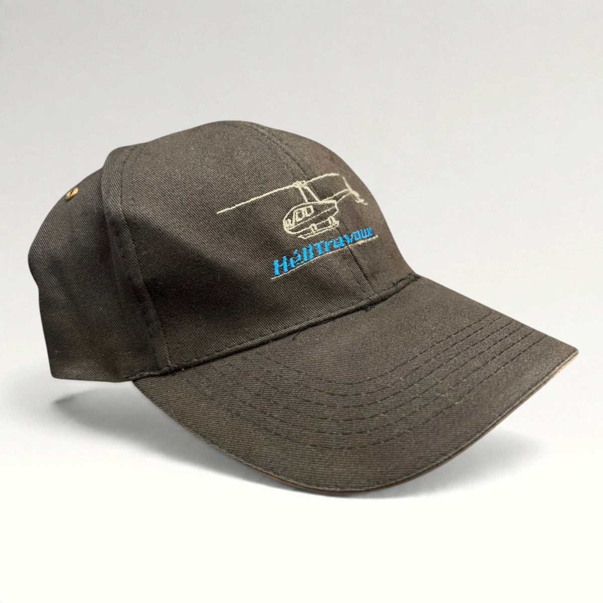 Hélitravaux Aspen Heli Ski 2000s Strapback Hat photo 2