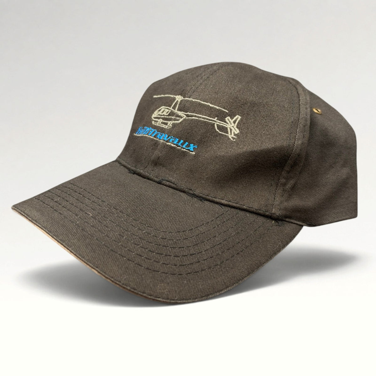 Hélitravaux Aspen Heli Ski 2000s Strapback Hat photo 3
