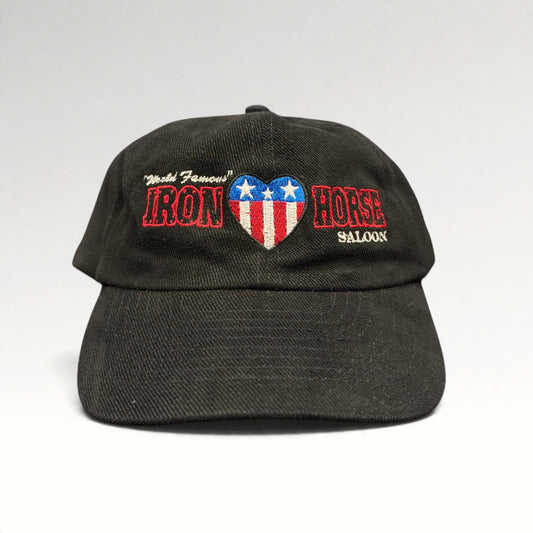 Iron Horse Saloon 1990s Strapback Hat photo 1