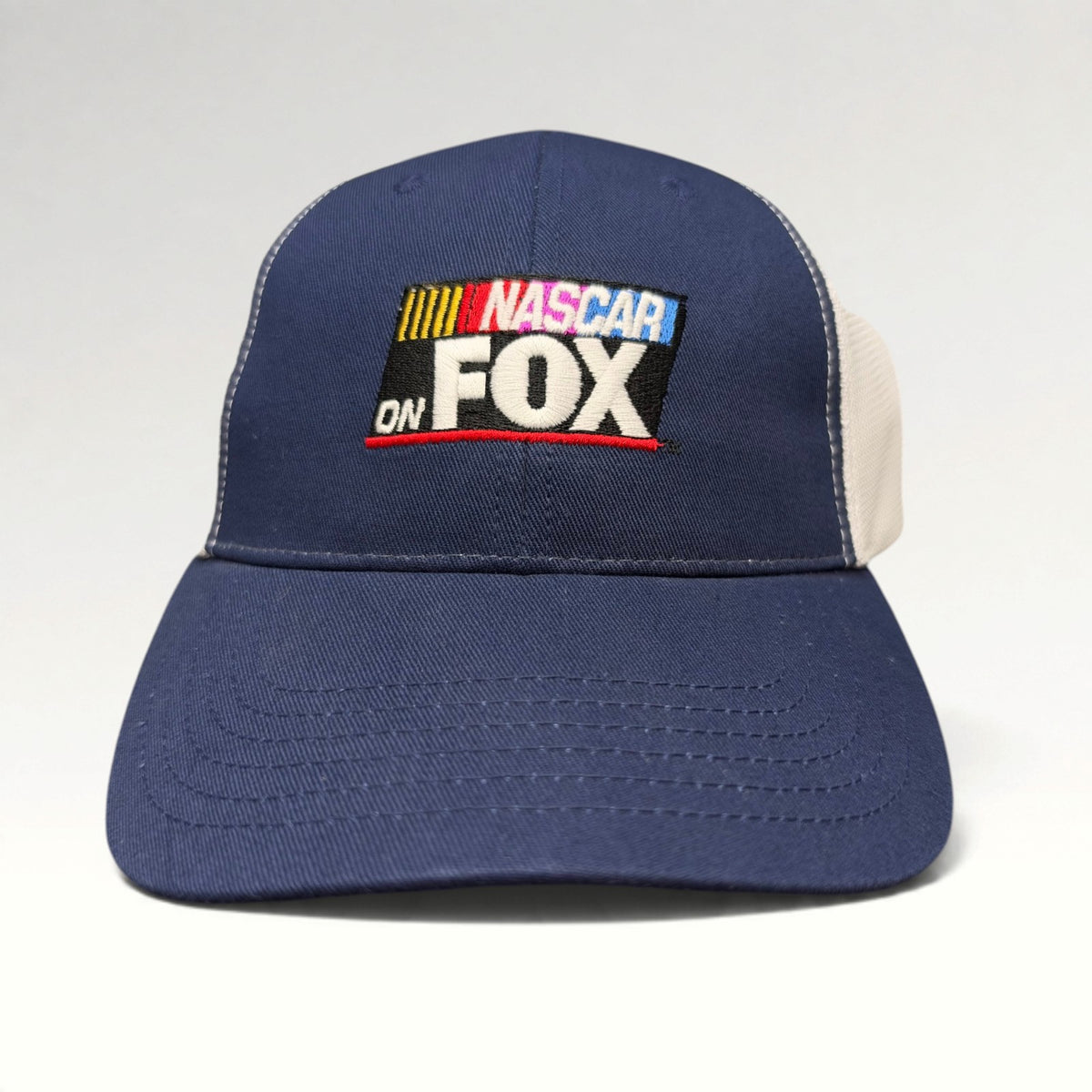 NASCAR on FOX 2000s Mesh Strapback Trucker Hat photo 1