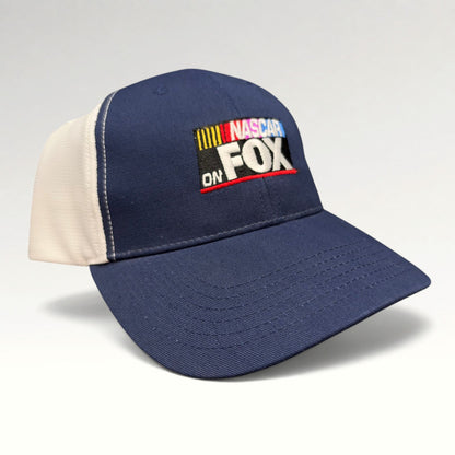NASCAR on FOX 2000s Mesh Strapback Trucker Hat photo 2