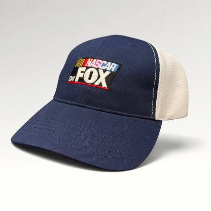 NASCAR on FOX 2000s Mesh Strapback Trucker Hat photo 3