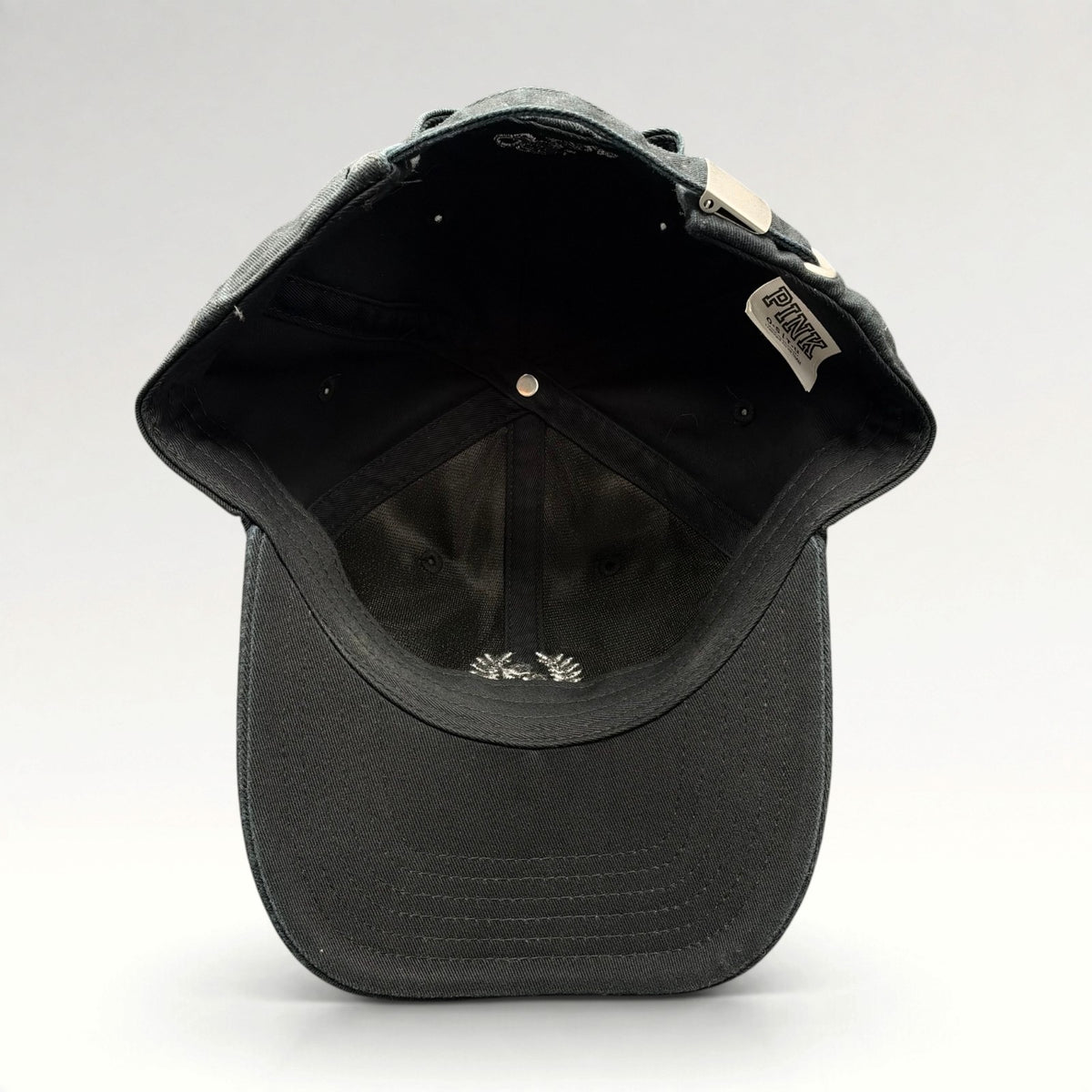Victoria's Secret PINK black strapback hat photo 7
